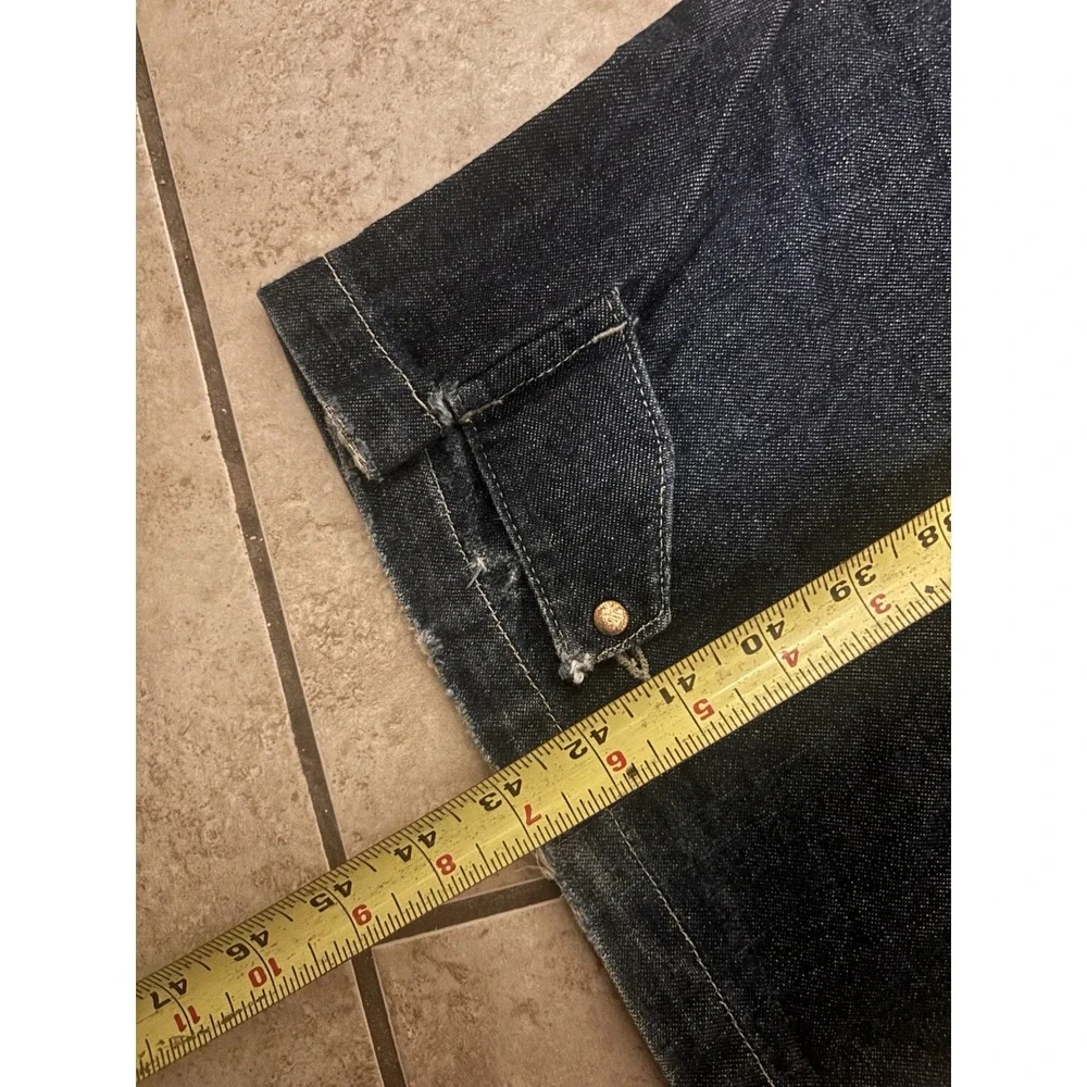 GUESS Men's Vintage Blue Denim Jeans Size 42x32 Made In USA Y2K 90s Baggy Skater